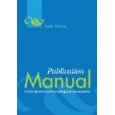 Image of APA citation manual book cover