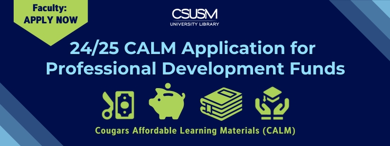 Image for the Spotlight on CALM Application for Professional Development Funds