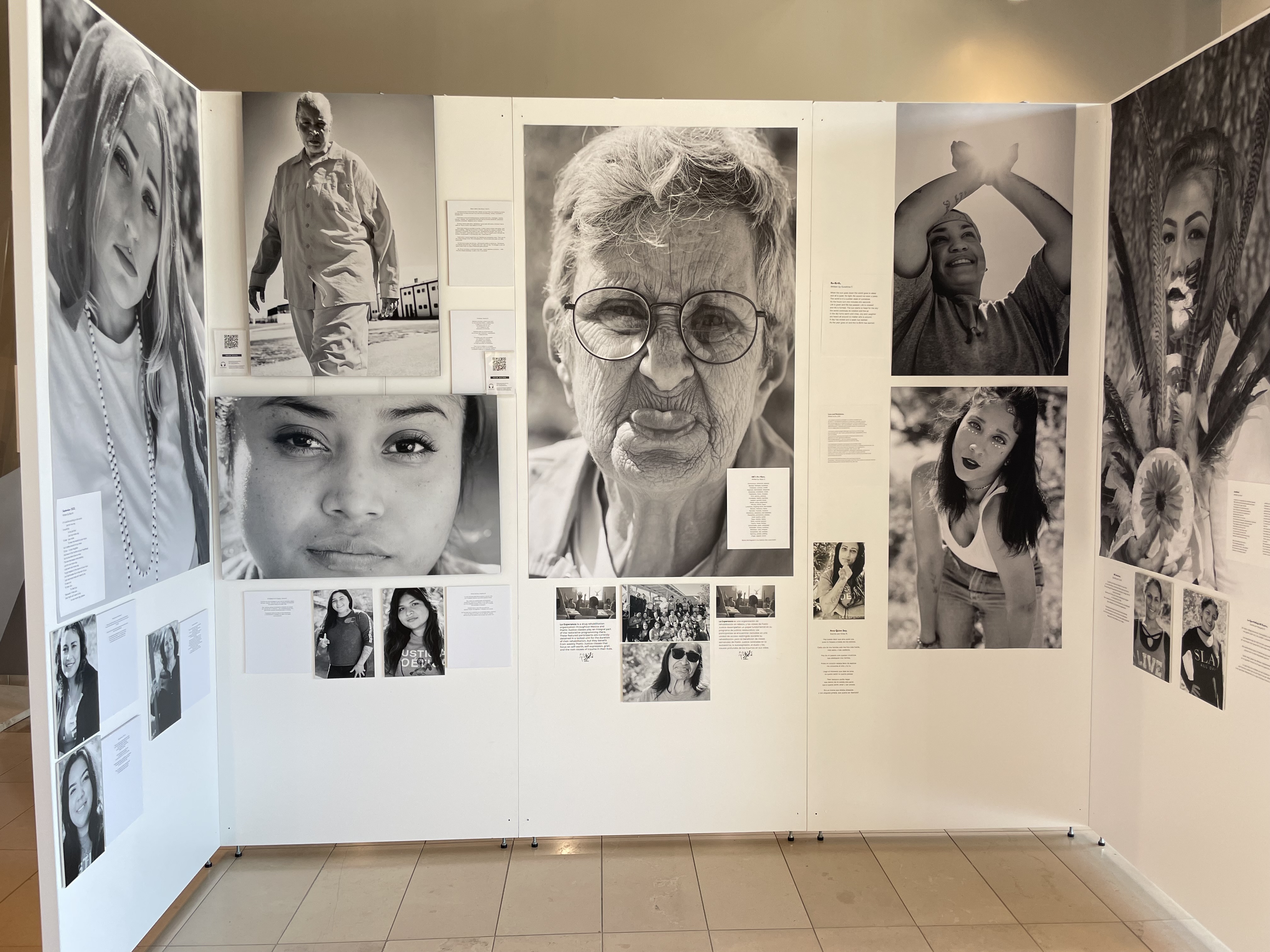 Image photographs in the exhibit.